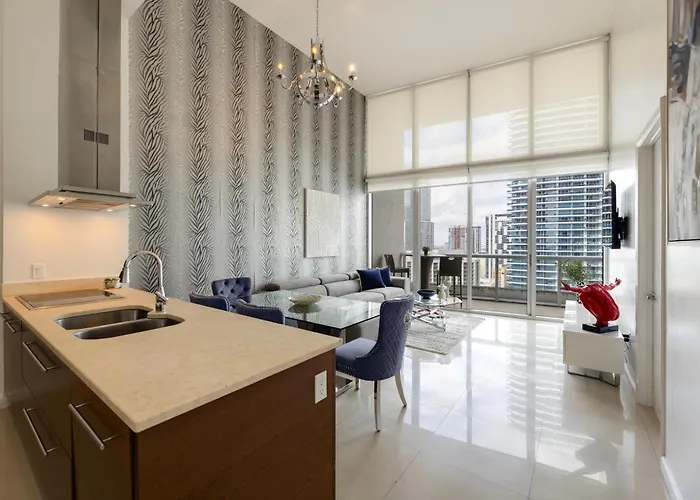 High Ceiling Exquisite 1Br 1Ba Icon Brickell